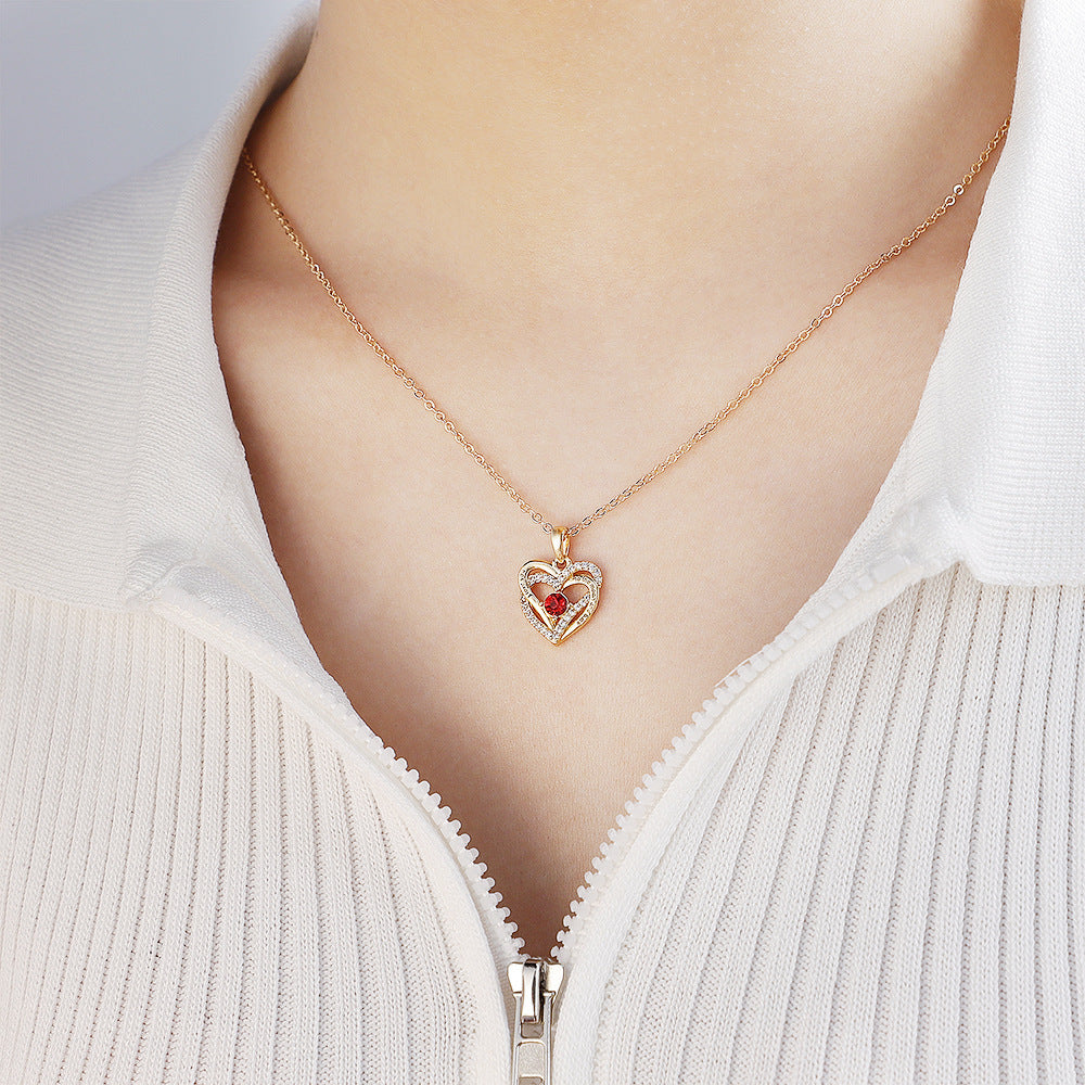 Forever Love Heart Necklaces